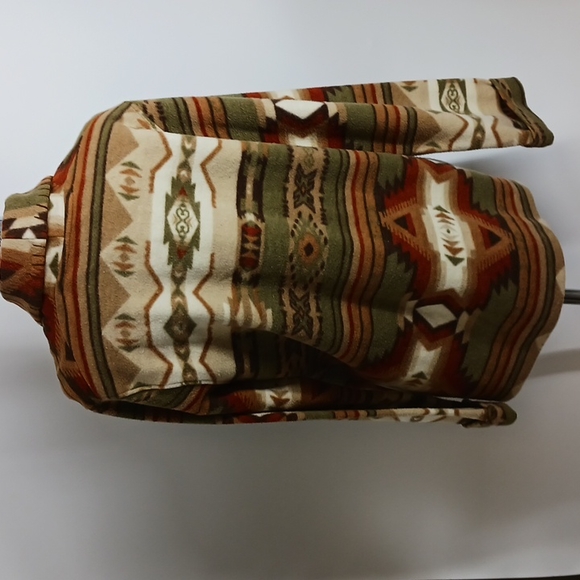 North River Outfitters flannel print open jacket-sz M - Picture 6 of 8